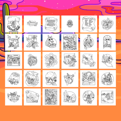 Into the Dust Printable Pages