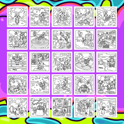 Boom Goes Nothing Printable Pages