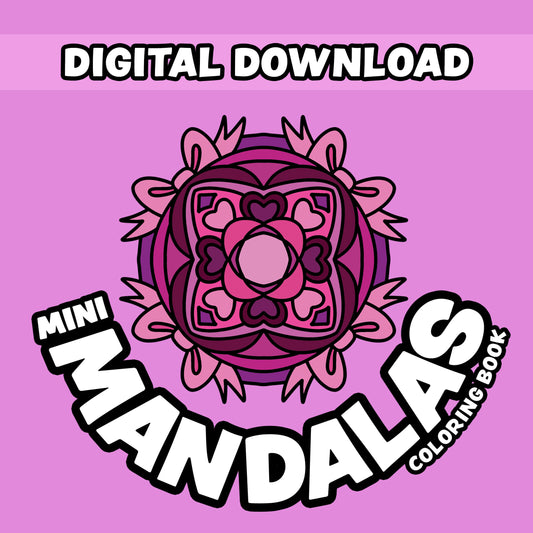 Mini Mandalas Printable Pages