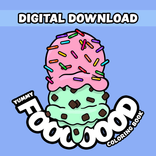 Yummy Food Printable Pages