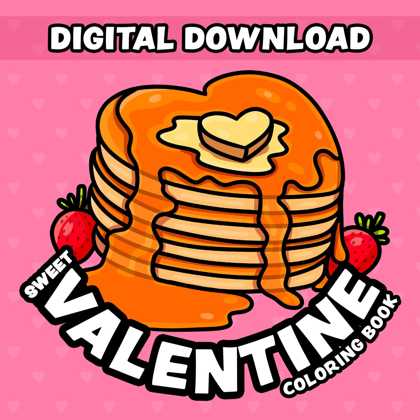 Sweet Valentine Printable Pages