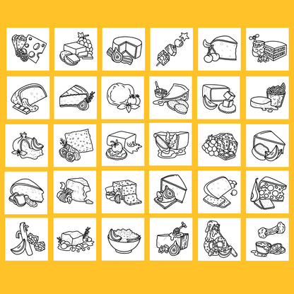 Bovie's Cheese Printable Pages