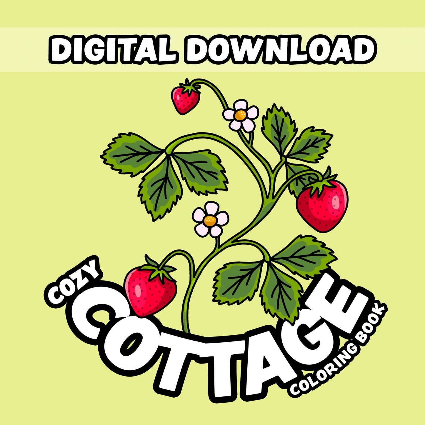 Cozy Cottage Printable Pages