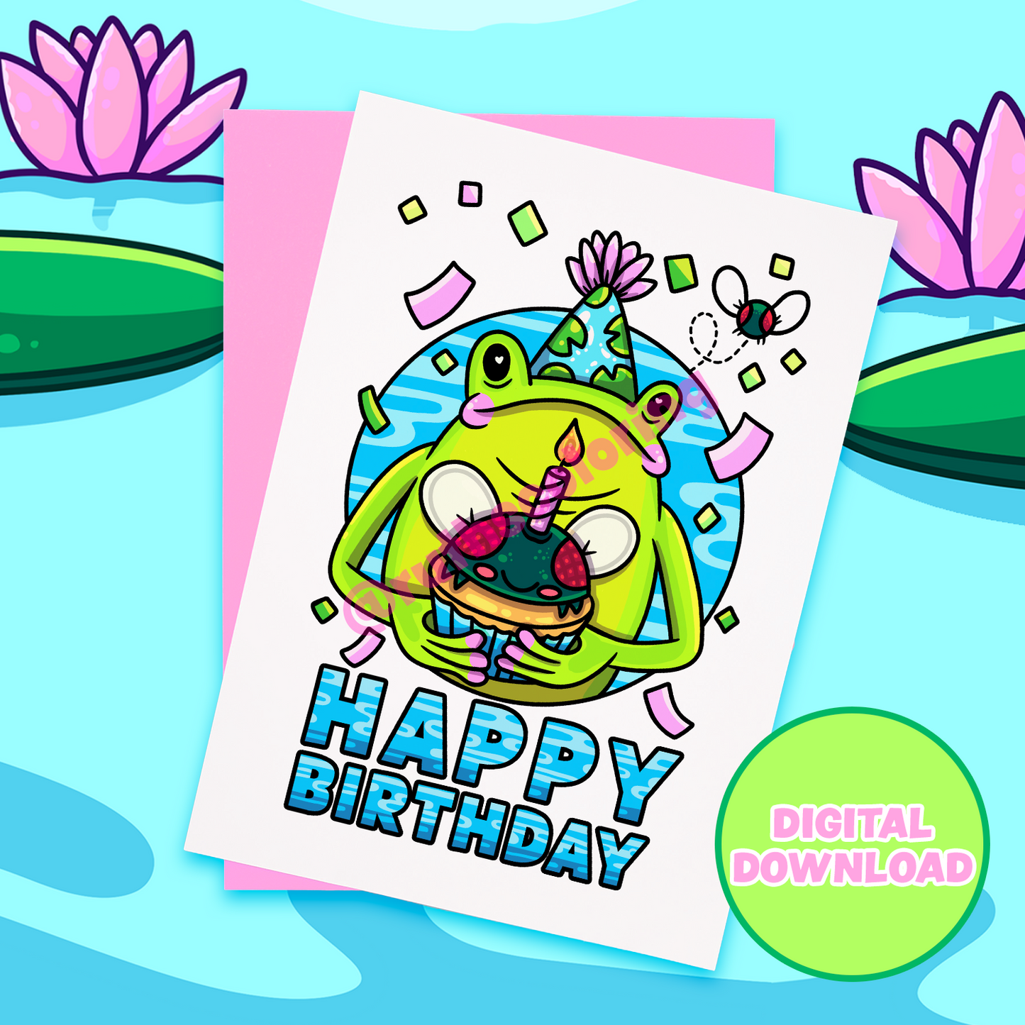Just A Tad Printable Colored Birthday Cards